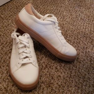 White sneakers